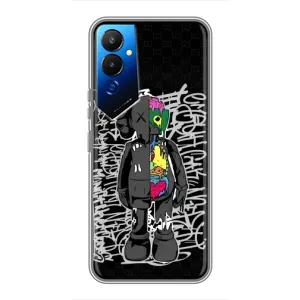 Чохли для Tecno POVA 4 (LG7n) - Bearbrick Louis Vuitton (PREMIUMPrint) (Стиль Bearbrick)