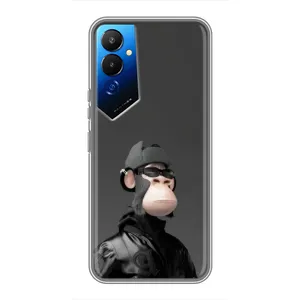 Чохли з Мавпами NFT для Tecno POVA 4 (LG7n) (AlphaPrint) (стильна мавпа NFT)