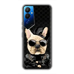Чохли з крутими принтами для Tecno POVA 4 (LG7n) - (PREMIUMPrint) (Стильна собака)