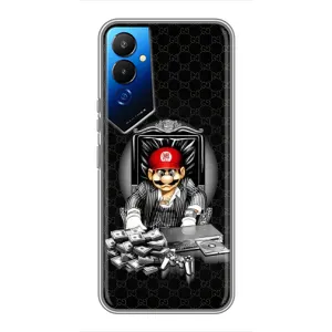 Чохли з крутими принтами для Tecno POVA 4 (LG7n) - (PREMIUMPrint) (Супер Маріо)