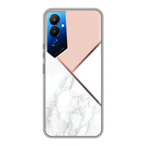 Мраморний чехол на Tecno POVA 4 (LG7n) (VPrint) (Тройний мрамор)