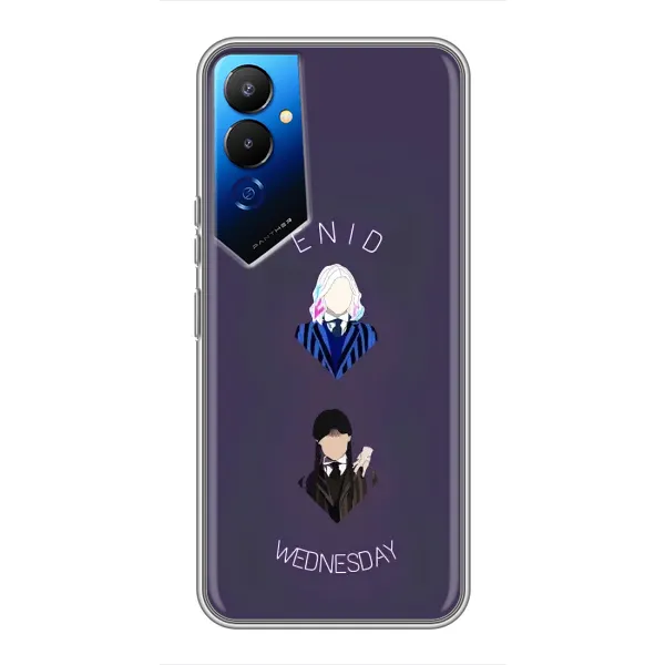 Чохол з принтом «Венздей і подруга» для TECNO POVA 4 (LG7n)