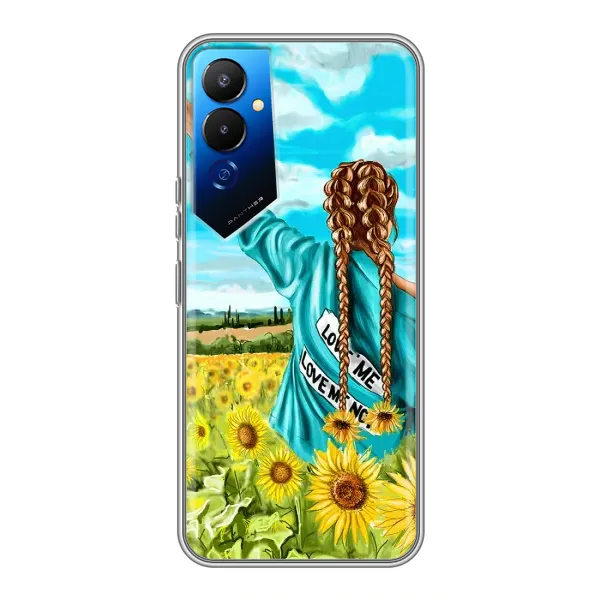 Чохол з принтом «Україночка» для TECNO POVA 4 (LG7n) Чохол з принтом «Україночка» для TECNO POVA 4 (LG7n)