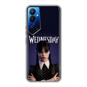 Чохли Венсдей на Tecno POVA 4 (LG7n) Уенсдей (AlphaPrint) (Wednesday)