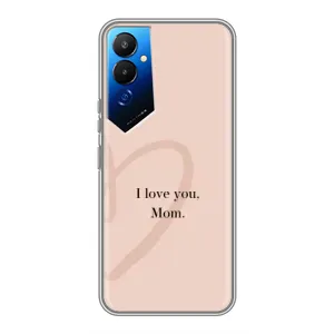 Чохол з принтом «Серце мамі» для TECNO POVA 4 (LG7n)