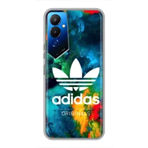 Чохли Адидас для Tecno POVA 4 (LG7n) (AlphaPrint) (Яскравий Адідас)