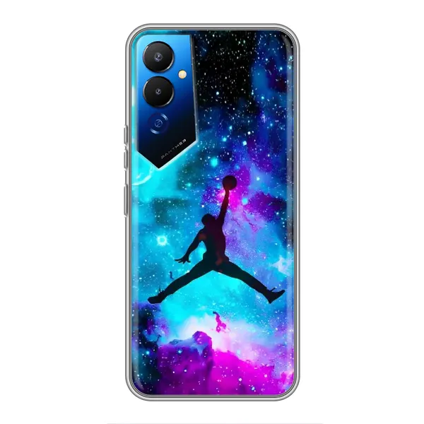 Чехол с принтом «Яркий Джордан» для TECNO POVA 4 (LG7n) Чехол с принтом «Яркий Джордан» для TECNO POVA 4 (LG7n)