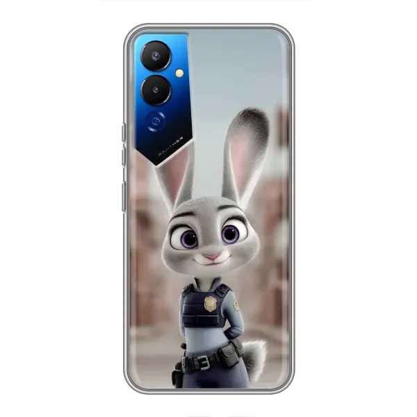 Чохол з принтом «Офіцер Джуді Гопс» для TECNO POVA 4 (LG7n) Чохол з принтом «Офіцер Джуді Гопс» для TECNO POVA 4 (LG7n)