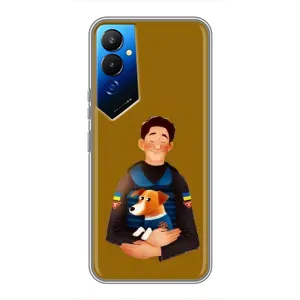 Чохли з картинкою собаки Патрон для Tecno POVA 4 (LG7n) (AlphaPrint) (ЗСУ Патрон)