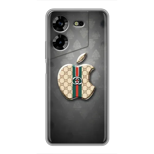 Чехол с принтом «Apple gucci» для TECNO POVA 5 (LG7n) Чехол с принтом «Apple gucci» для TECNO POVA 5 (LG7n)