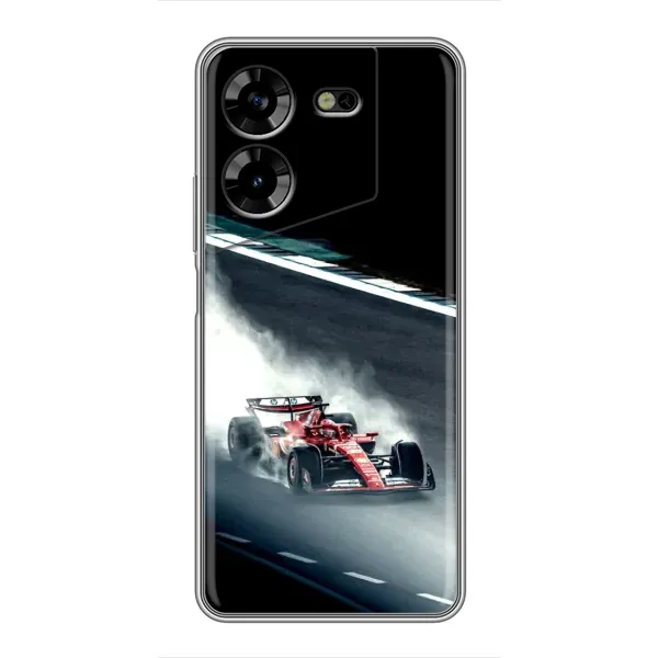Чохол з принтом «Болід гоночний» для TECNO POVA 5 (LG7n)