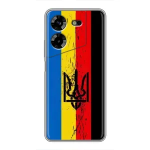 Украинские Чехлы для Tecno POVA 5 (LG7n) с картинкой УПА (AlphaPrint)