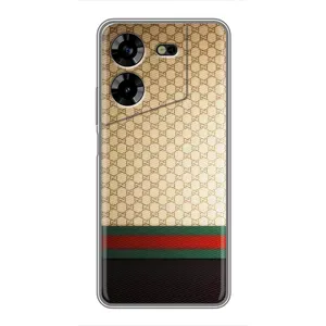 Чохли GUCCI для Техно ПОВА 5 (AlphaPrint) (Гуччі Фон)