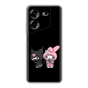 Чехол с кроликом Куроми на Tecno POVA 5 (LG7n) (Куроми и Мелоди)