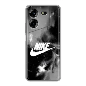Чехол для Tecno POVA 5 (LG7n) - с принтом Найк (AlphaPrint) (Лого Найк)