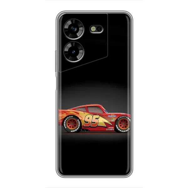 Чехол с принтом «Маквин номер 95» для TECNO POVA 5 (LG7n)