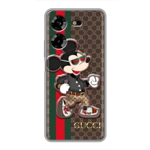 Чохли GUCCI для Техно ПОВА 5 (AlphaPrint) (Маус Гуччі)