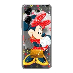 Чохол Disney Mouse Tecno POVA 5 (LG7n) (PREMIUMPrint) (Minni з бантіком)