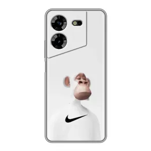 Чохли з Мавпами NFT для Tecno POVA 5 (LG7n) (AlphaPrint) (мавпа NFT Nike)
