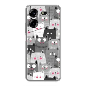 Чохли з Котиками для Tecno POVA 5 (LG7n) (VPrint) (Мальовані котики)