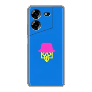 Чохли для Tecno POVA 5 (LG7n) Укр. Символіка (AlphaPrint) (Шапка на гербу)