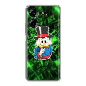 Чехли для Техно ПОВА 5 - Scrooge MagDag (PREMIUMPrint) (Скрудж МакДак)