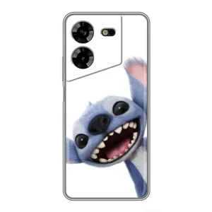 Чехол с принтом Стич на TECNO POVA 5 (LG7n) (Стич)