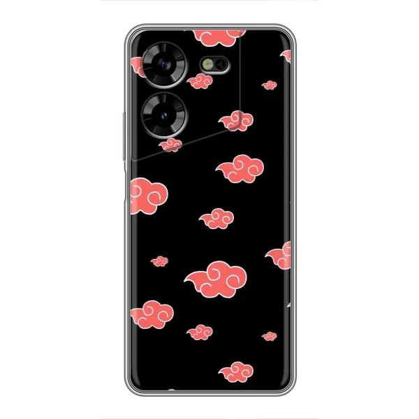 Чехол с принтом «Тучки Аниме» для TECNO POVA 5 (LG7n)