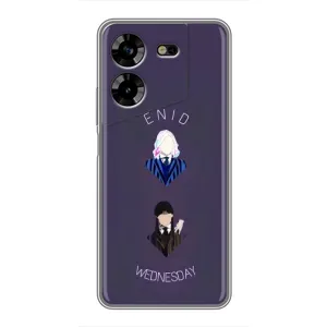 Чохли Венсдей на Tecno POVA 5 (LG7n) Уенсдей (AlphaPrint) (Венздей і подруга)