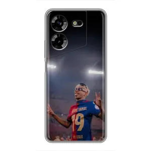 Чохол з футболістом Ламін Ямаль Tecno POVA 5 (LG7n) (Ямаль на стадіоні)