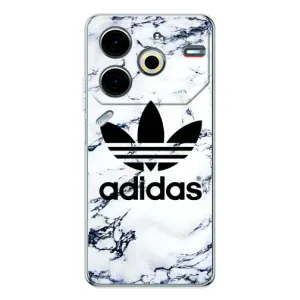 Чехлы Адидас для Tecno Pova 6 Neo 5G (AlphaPrint) (Адидас на мраморе)