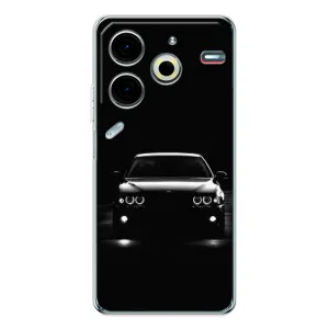Чехол для Пова 6 Нео 5Джи - с принтом БМВ (AlphaPrint) (Машина BMW)