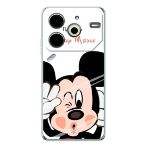Міккі Маус чохол для Tecno Pova 6 Neo 5G (AlphaPrint - Мультяшні) (Маус Міккі)