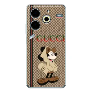 Чохли  GUCCI для Пова 6 Нео 5Джі (AlphaPrint) (Mickey GUCCI)