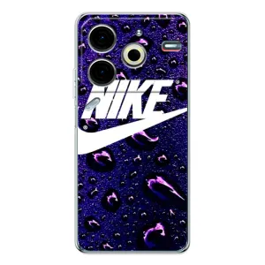 Чехол для Tecno Pova 6 Neo 5G - с принтом Найк (AlphaPrint) (Найк принт)