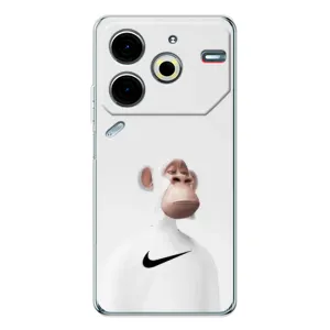 Чохли з Мавпами NFT для Tecno Pova 6 Neo 5G (AlphaPrint) (мавпа NFT Nike)