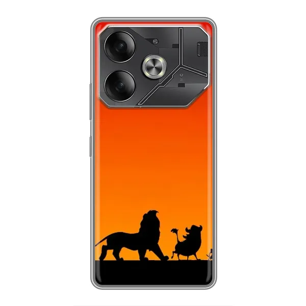Чехол с принтом «Акуна Матата закат» для TECNO Pova 6