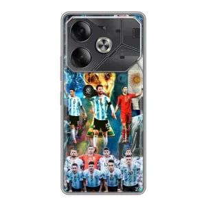Чохли Мессі для Tecno Pova 6 (AlphaPrint) (Аргентина Мессі)