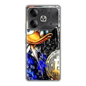 Чехлы для Техно Пова 6 - Scrooge MagDag (PREMIUMPrint) (Биткойн Скрудж)