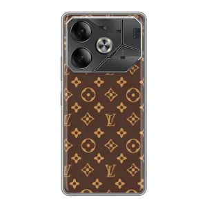 Чохли Луі Вітон для Tecno Pova 6 (AlphaPrint - LOUIS VUITTON) (фон LOUIS VUITTON)