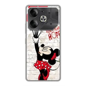 Чохол Disney Mouse Tecno Pova 6 (PREMIUMPrint) (Heart Minni)