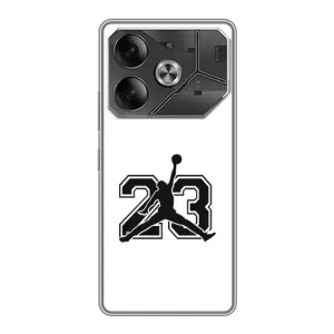 Чехлы для Tecno Pova 6 - с картинкой JORDAN (AlphaPrint) (Jordan 23)