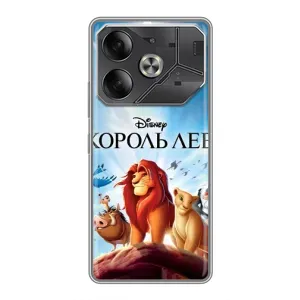 Чехол Король лев на Техно Пова 6 (Постер Король Лев)