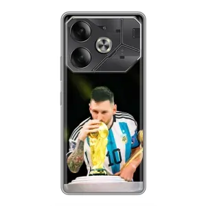 Чохли для Tecno Pova 6 (Leo чемпіон) (AlphaPrint) (Кубок Мессі)