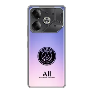 Чехлы PSG для Tecno Pova 6 (AlphaPrint) (лого PSG)