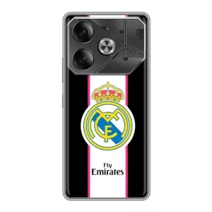 ФК Реал Мадрид чехлы для Tecno Pova 6 (AlphaPrint) (лого Real Madrid)
