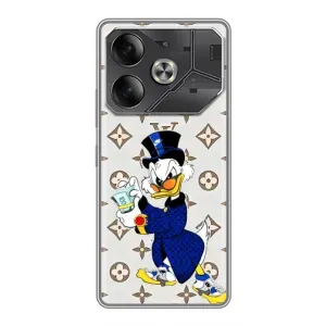 Чехли для Tecno Pova 6 - Скрудж МакДак Louis Vuitton (PREMIUMPrint) (Макдак на стилі)