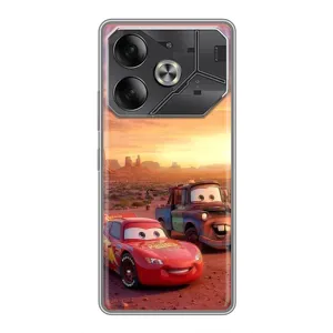 Силиконовый чехол Маквин для Tecno Pova 6 (Маквин и Метр)
