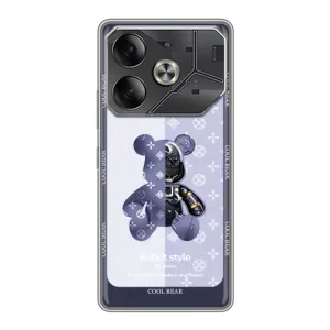 Круті Чохли Луі Віттон для Tecno Pova 6 (AlphaPrint) (Медведик LV)