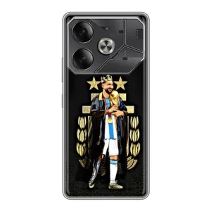 Чохли для Tecno Pova 6 (Leo чемпіон) (AlphaPrint) (Мессі Король)